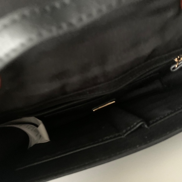 Black Purse with chain, charms and patch detailing - Picture 2 of 4